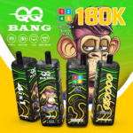 E-papieros Jednorazowy QQ BANG 180K (4 w 1) | Ekran LCD | Dostawa 1-2 dni robocze
