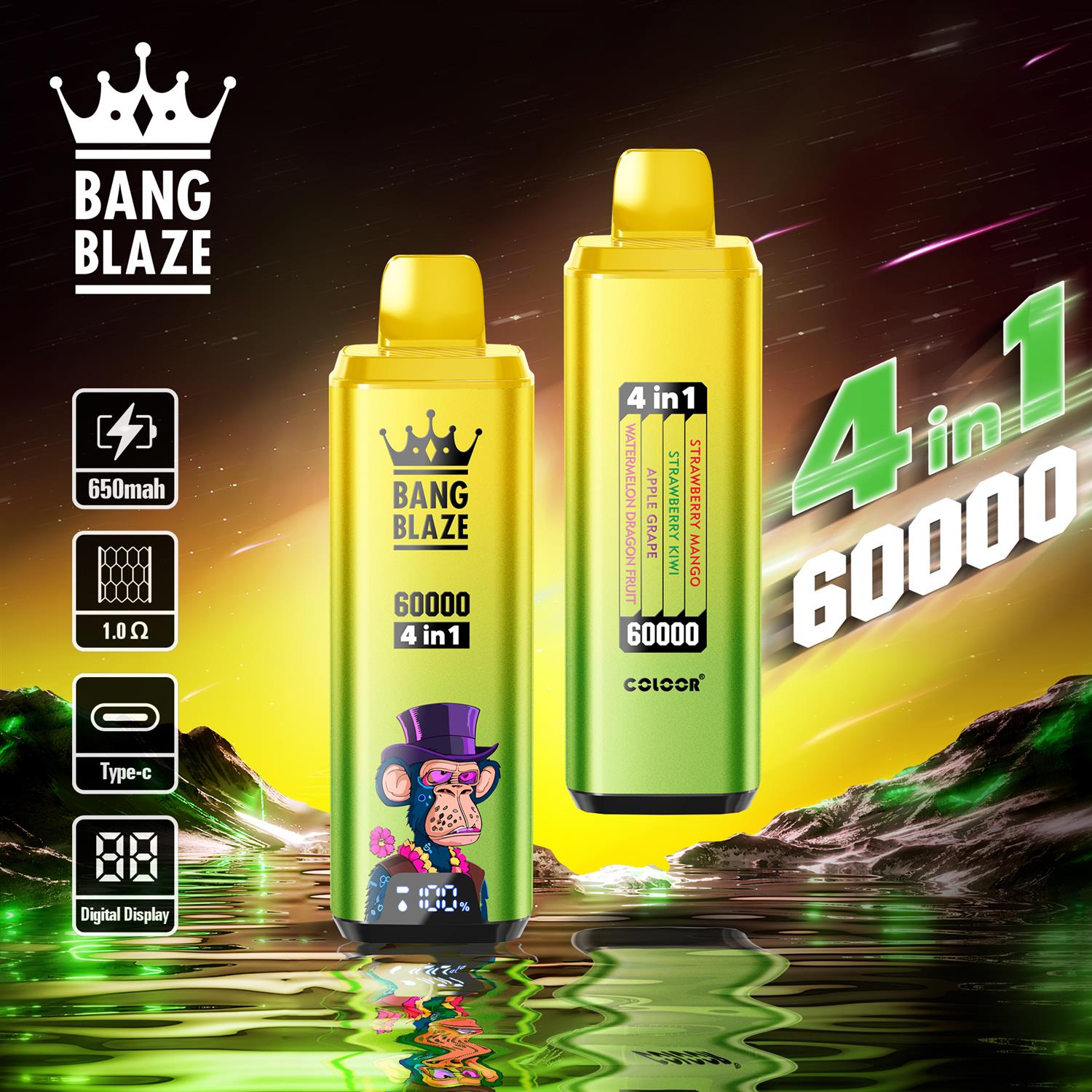 BANG BLAZE 60K obudowa