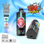 E-papieros Jednorazowy BANG LEGEND 150K (6 w 1) | Ekran LCD | Dostawa 1-2 dni robocze - obrazek 9
