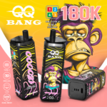E-papieros Jednorazowy QQ BANG 180K (4 w 1) | Ekran LCD | Dostawa 1-2 dni robocze - obrazek 2