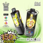 E-papieros Jednorazowy BANG LEGEND 150K (6 w 1) | Ekran LCD | Dostawa 1-2 dni robocze - obrazek 2