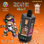 E-papieros Jednorazowy BANG BLAZE 200K (6 w 1) | Ekran LCD | Dostawa 1-2 dni robocze - obrazek 6