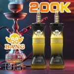 E-papieros QQ BANG E-Hookah 200K | Elektroniczna Szisza DTL/MTL | Ekran LED - obrazek 8