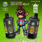E-papieros Jednorazowy BANG BLAZE 200K (6 w 1) | Ekran LCD | Dostawa 1-2 dni robocze - obrazek 7